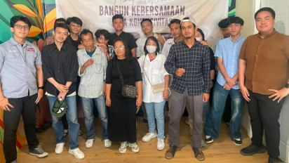 Minta Aksi Unjuk Rasa Tetap Damai dan Tertib, Komunitas Anyer Menteng Jakpus: Jangan Mudah Terprovokasi