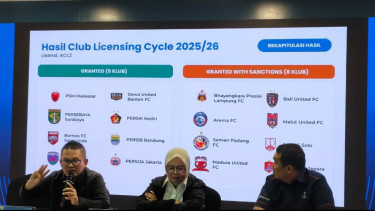 Resmi! I.League Umumkan Hasil Club Licensing 2025-2026, Persib Bandung dan Borneo FC Layak Tampil di AFC