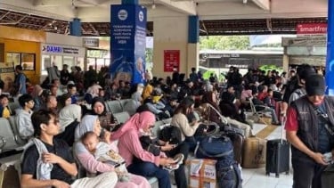 Libur Panjang Empat Hari Bikin Jumlah Penumpang di Terminal Kampung Rambutan Melonjak Drastis