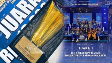 Seusai Menolak Lomba Ulang, SMAN 1 Pontianak Nostalgia Kemenangan Lomba Cerdas Cermat MPR Tahun 2025