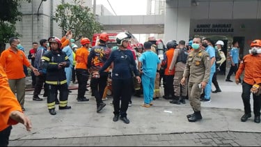 Seorang Pasien Tewas dalam Insiden Kebakaran Gedung Jantung Dr. Soetomo Surabaya