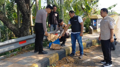 Bayi Laki-laki Ditemukan Pencari Rumput Sedang Menangis di Semak-semak Ring Road Kota Madiun