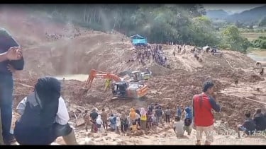 Longsor Tambang Rakyat di Sijunjung Telan 9 Korban Jiwa, Seluruh Jenazah Berhasil Dievakuasi