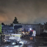Gudang Minyak di Jambi Habis Terbakar