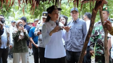 Suku Togutil Ragukan Janji Pemprov Malut Buatkan Bangunan Layak Huni, Sherly Tjoanda: Kita Bikin Lebih Bagus
