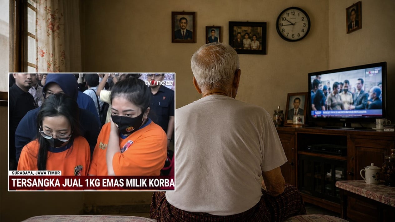 2 Modus Licik Pelaku Sekap Kakek 85 Tahun di Surabaya hingga Harta Rp2 Miliar dan Emas 1 Kg Raib
            - galeri foto