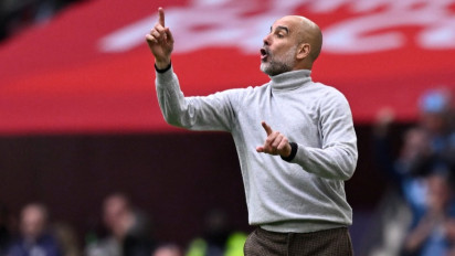 Pep Guardiola Larang Skuad Manchester City Berselebrasi usai Juarai Piala FA: Harus Fokus Kejar Arsenal