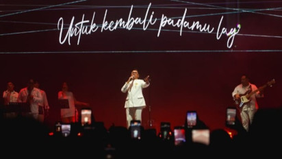 Penuh Haru dan Nostalgia, Konser 20 Tahun Sammy Simorangkir Digelar Meriah