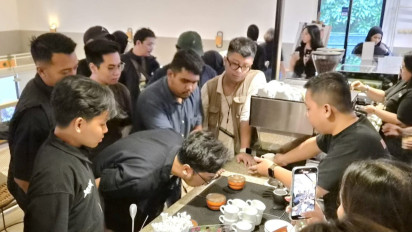 Tren Penikmat Meningkat, Jurnalis Ikut Pelatihan Pembuatan dan Usaha Kopi