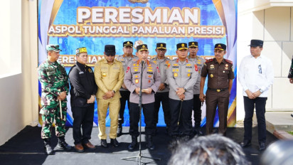 Resmikan Asrama dan Sarpras Polda Kaltim, Kapolri: Berikan Pengabdian Terbaik untuk Masyarakat