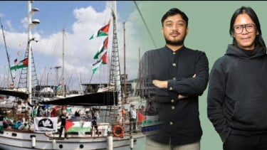 Terungkap Protokol Darurat di Global Sumud Flotilla, Jurnalis Republika Sudah Siapkan Video SOS Sebelum Dicegat Israel