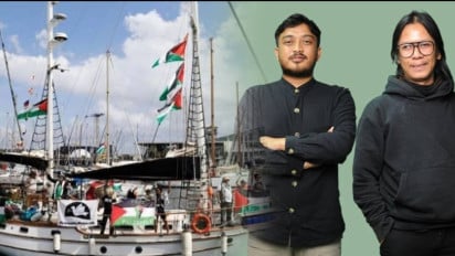 Terungkap Protokol Darurat di Global Sumud Flotilla, Jurnalis Republika Sudah Siapkan Video SOS Sebelum Dicegat Israel