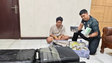 BNN RI Bongkar Jaringan Narkotika Fathurahman, Sita 5 Koper Sabu dan Ribuan Vape Etomidate