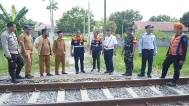 KAI Divre I Sumut Tutup 27 Perlintasan Liar, Tekan Angka Kecelakaan Kereta Api