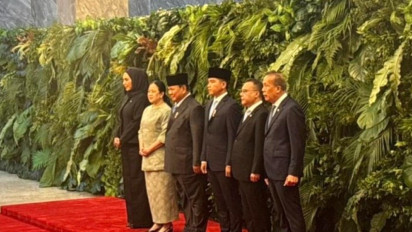 Prabowo Tiba di DPR RI Disambut Puan Maharani, Siap Sampaikan KEM PPKF 2027