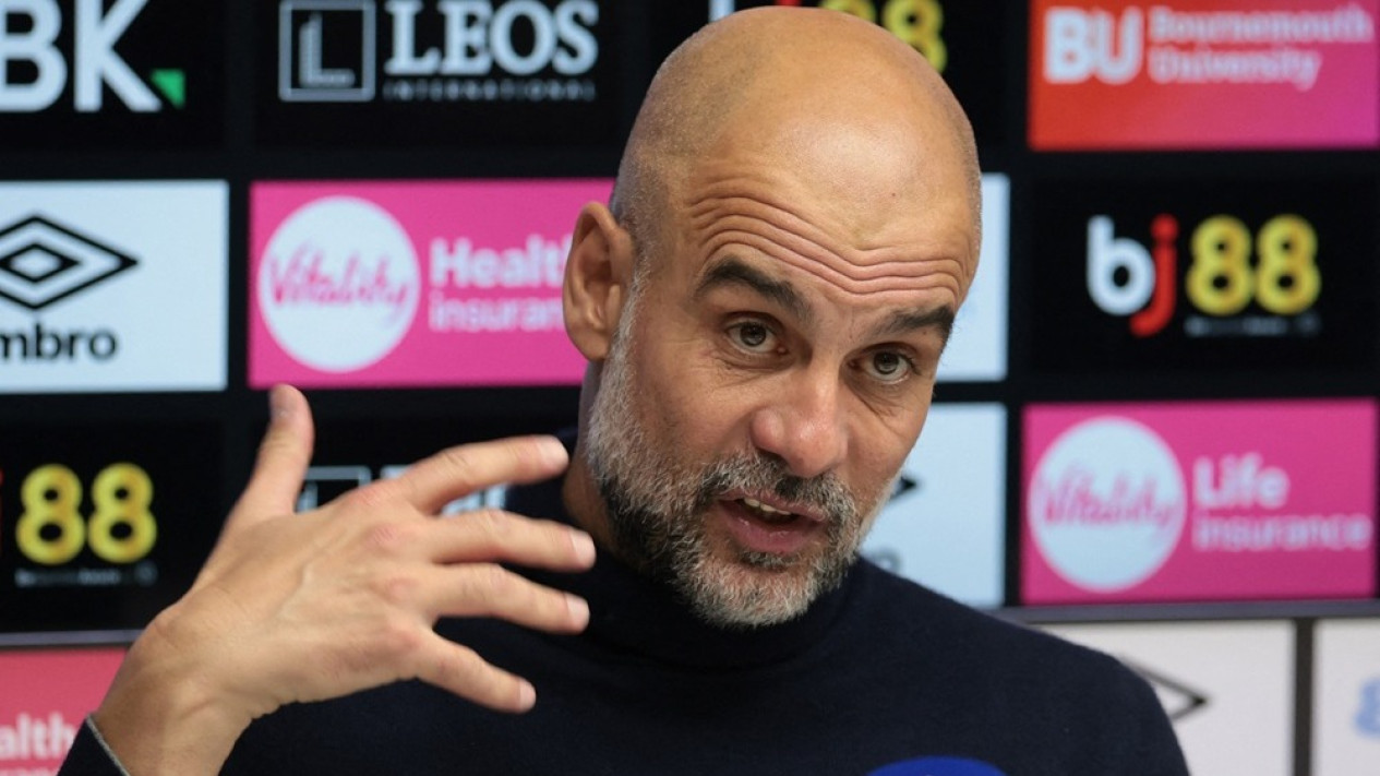 Jawaban Pep Guardiola soal Kabar Bakal Tinggalkan Manchester City usai Gagal Juara Liga Inggris
            - galeri foto