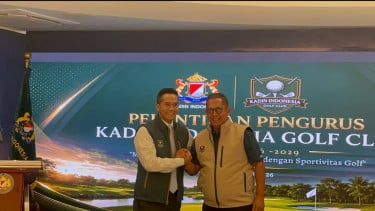 Anindya Bakrie Resmi Kukuhkan Pengurus Kadin Indonesia Golf Club, Pahlevi Pangerang Pimpin Periode 2026-2027