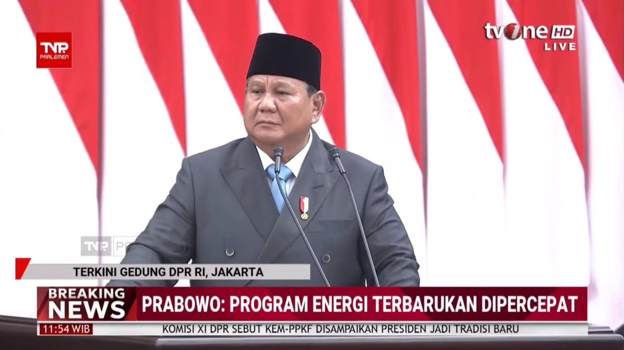 Pidato Presiden Prabowo di Rapur DPR RI Dinilai Mampu Jawab Tantangan Ekonomi
            - galeri foto