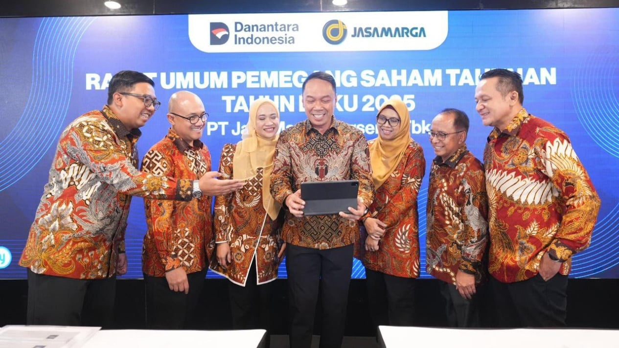 RUPST Tahun Buku 2025, Jasa Marga Putuskan Pembagian 31 Persen Laba Bersih Dibagikan ke Pemegang Saham
            - galeri foto