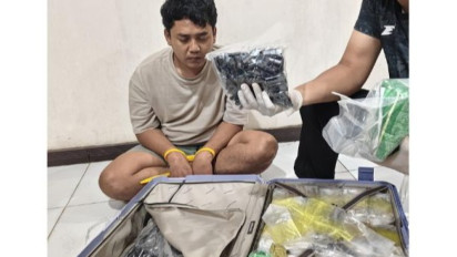 BNN RI Bongkar Jaringan Narkotika Fathurahman, Sita 5 Koper Sabu dan Ribuan Vape Etomidate
