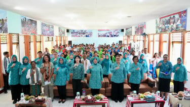 Ketum TP PKK Ajak Pelajar Alor Tingkatkan Kesadaran Pelindungan Perempuan dan Anak