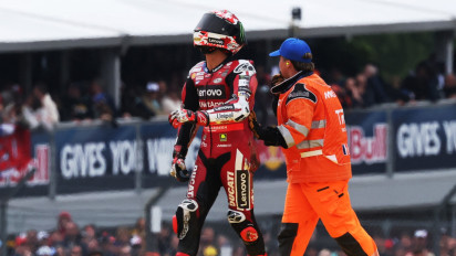 Tak Alami Cedera Pasca Crash di MotoGP Catalunya 2026, Francesco Bagnaia Ternyata Sempat Ragu Jalani Tes di Barcelona
