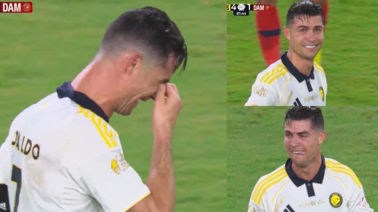 Tangis Haru Cristiano Ronaldo Iringi Keberhasilan Al Nassr Segel Gelar Juara Liga Pro Saudi 2025/2026
            - galeri foto