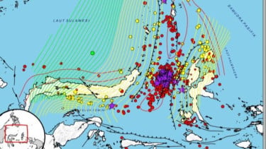 Gempa Sekuat 5,9 M di Manado, Diakibatkan Aktivitas Lempeng Laut Maluku