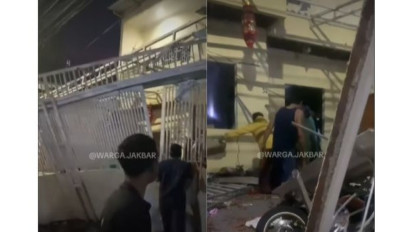 Rumah di Tambora Rusak Parah Akibat Ledakan Dahsyat Tabung Gas, Pemilik Rumah Alami Luka-luka