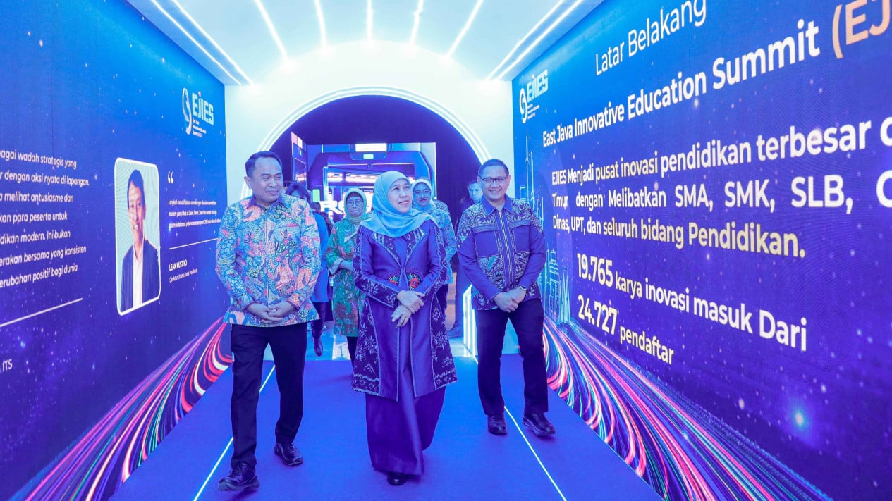 Diikuti 19.765 Ribu Karya, Gubernur Khofifah Tegaskan EJIES 2026 Pusat Inovasi Pendidikan Jawa Timur
            - galeri foto