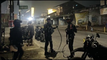 Brimob Polda Metro Gagalkan Tawuran di 3 Wilayah Jakarta-Tangsel, 18 Orang Diamankan dan Air Keras Disita
