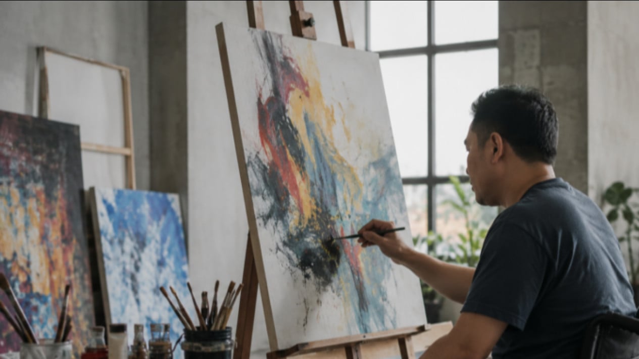 Peluang Baru Seniman Difabel di Industri Kreatif, Akses ke Dunia Seni Profesional Kini Makin Terbuka
            - galeri foto
