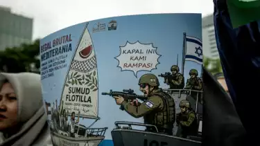 Lensa Berbicara: Massa AWG Gelar Aksi Solidaritas, Kecam Dugaan Kekerasan terhadap Aktivis Palestina