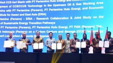 Pertamina Jalin Kolaborasi Strategis dengan ERIA, Perkuat Strategi Transisi Energi dan Kemandirian Nasional