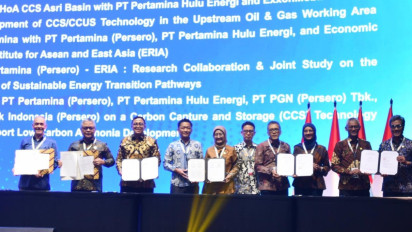 Pertamina Jalin Kolaborasi Strategis dengan ERIA, Perkuat Strategi Transisi Energi dan Kemandirian Nasional