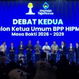 Debat Kedua Caketum BPP HIPMI Diwarnai Aksi Protes Kandidat Soal Penetapan Munas di Lampung