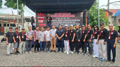 Warga Bukit Bambe Deklarasikan Perang Melawan Narkoba
