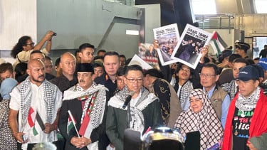 Sugiono Murka Usai 9 WNI Relawan Gaza Dipulangkan: Israel Langgar Hukum Internasional!