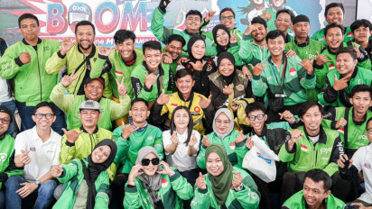 Ribuan Driver Ojol Ikut Program BOOM, Pertamina Patra Niaga Beri 25 Motor Gratis di Pengundian Periode Pertama