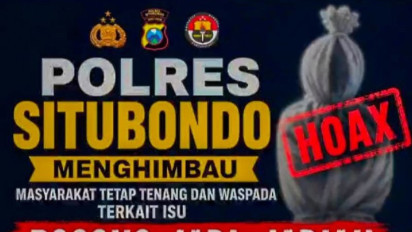 Polres Situbondo Imbau Masyarakat Tak Mudah Percaya Teror Pocong Viral