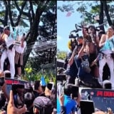 Ikut Konvoi Juara Persib Bandung, Gubernur Jabar Dedi Mulyadi Lepas Baju Ala Freddie Mercury hingga Bagi-bagi Uang