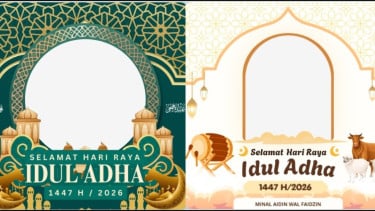 10 Link Twibbon Idul Adha 2026 Desain Menarik, Cocok Dibagikan ke Media Sosial