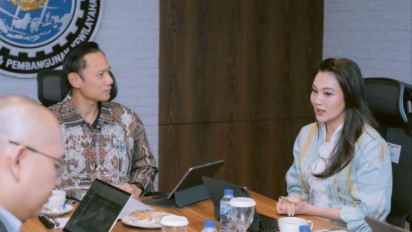 Jauh-jauh Terbang ke Jakarta, Sherly Tjoanda Bertemu Menteri AHY Berkoordinasi Memajukan Maluku Utara Wujudkan Konektivitas