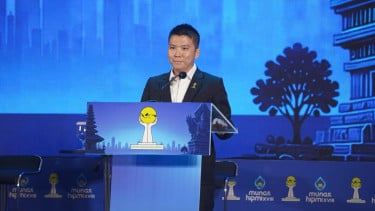 Debat Kedua Caketum HIPMI, Anthony Leong Gagas Youth Development Bank