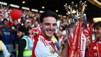 Declan Rice Ungkap Rahasia Arsenal di Tengah Perayaan Gelar Juara Liga Inggris 2025-2026