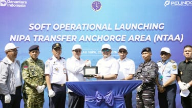 Pelindo Soft Launching Layanan Kepelabuhanan di Perairan Nipa, Posisi RI di Jalur Maritim Selat Malaka Diperkuat
