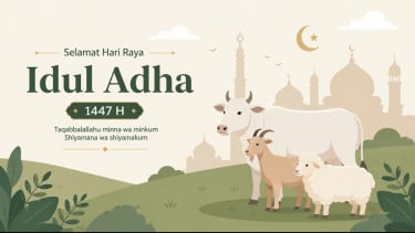 7 Twibbon Hari Raya Idul Adha 1447 H Gratis, Desain Keren dan Terbaru