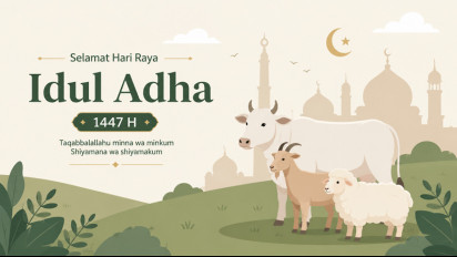 7 Twibbon Hari Raya Idul Adha 1447 H Gratis, Desain Keren dan Terbaru