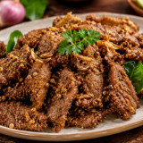 Resep Olahan Daging Kurban: Irisan Daging Goreng Ketumbar