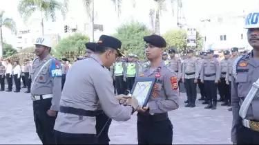Langgar Kode Etik, Dua Polisi Dumai Resmi Dipecat Tidak Hormat